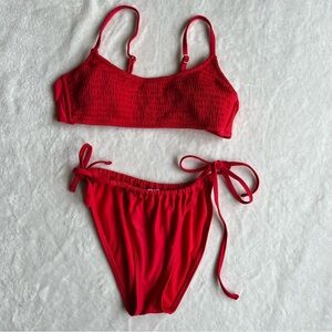 Wild Fable Red Bikini Set